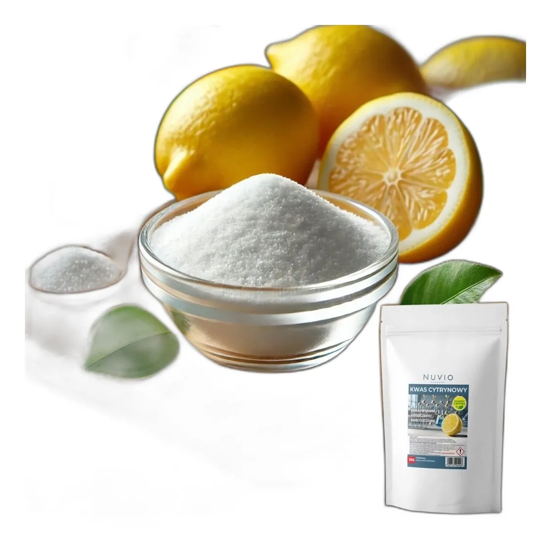 Kwas 2-Hydroksypropano-1,2,3-Trikarboksylowy — CAS 77-92-9 — C6H8O7 — odczynnik chemiczny