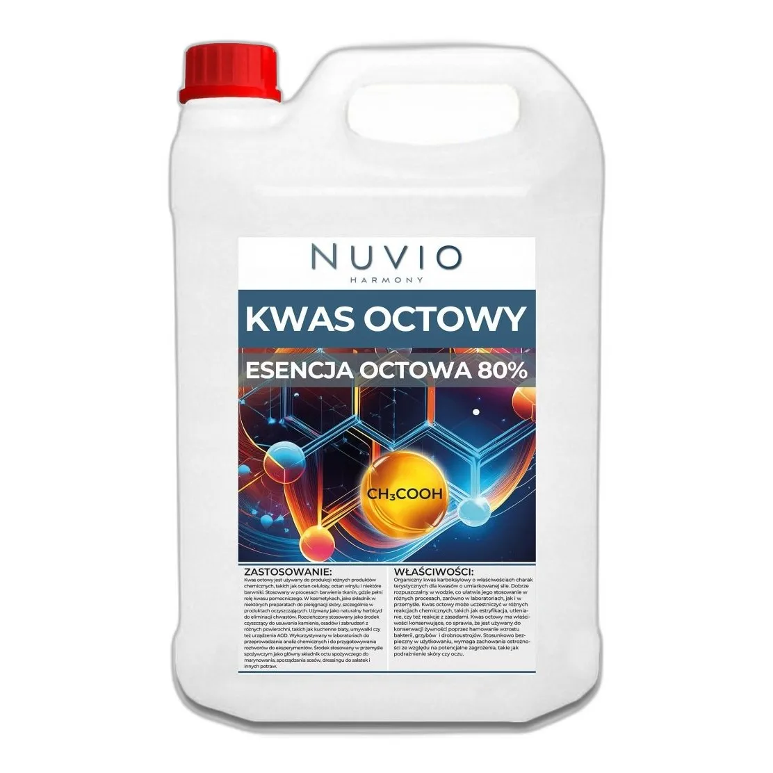 Kwas Etanowy — CAS 64-19-7 — C2H4O2 — odczynnik chemiczny