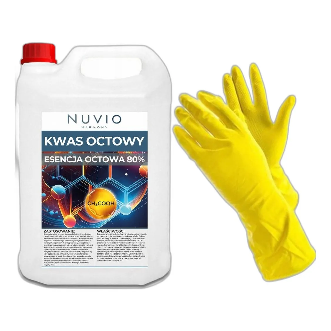 Kwas Etanowy — CAS 64-19-7 — C2H4O2 — odczynnik chemiczny