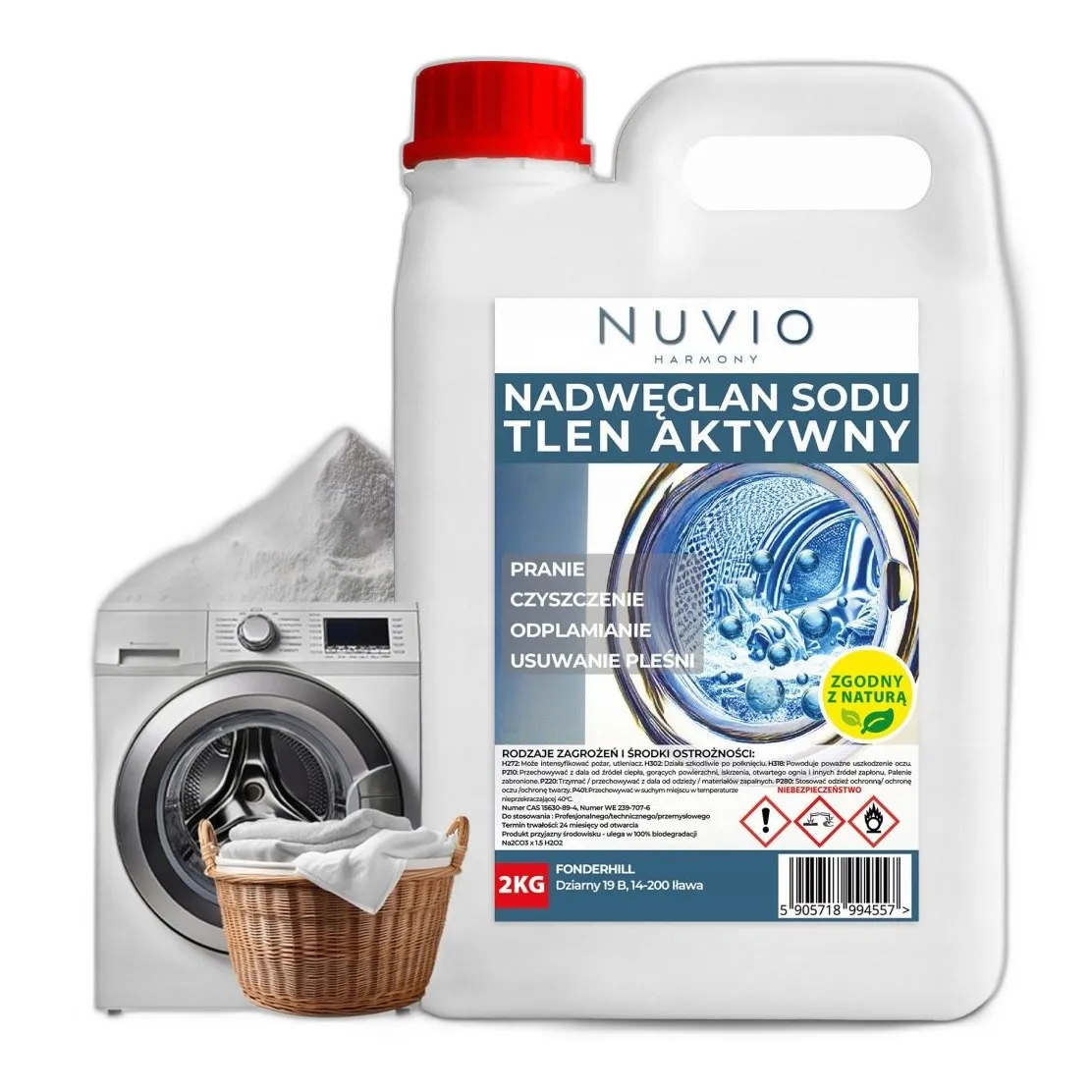 Węglan Sodu — CAS 497-19-8 — CNa2O3 — odczynnik chemiczny