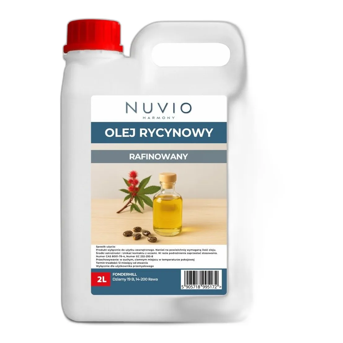 olej rycynowy rafinowany kupić