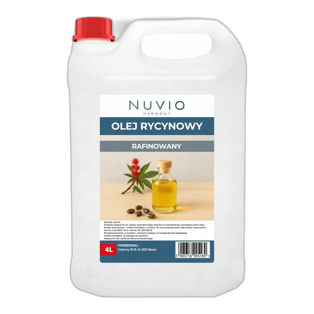 olej rycynowy rafinowany kupić