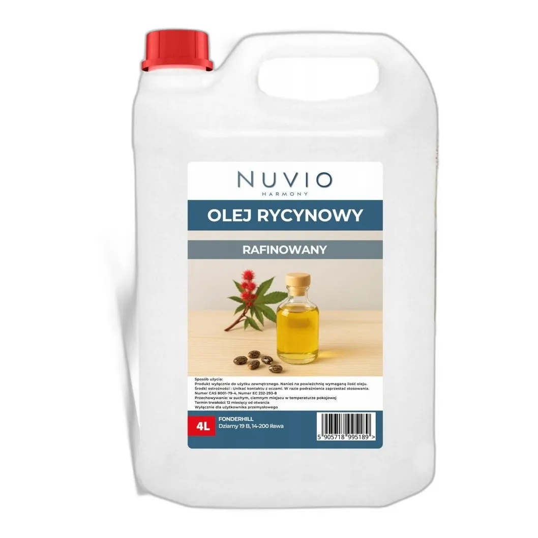 olej rycynowy rafinowany — zdjęcie produktu