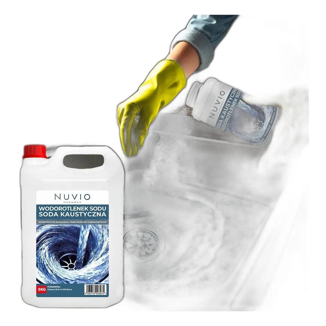 Wodorotlenek Sodu — CAS 1310-73-2 — HNaO — odczynnik chemiczny