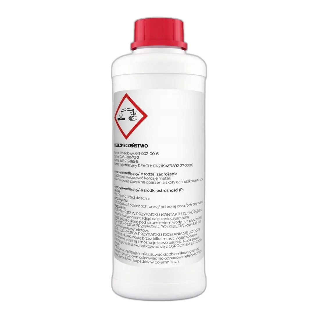 Wodorotlenek Sodu — CAS 1310-73-2 — HNaO — odczynnik chemiczny