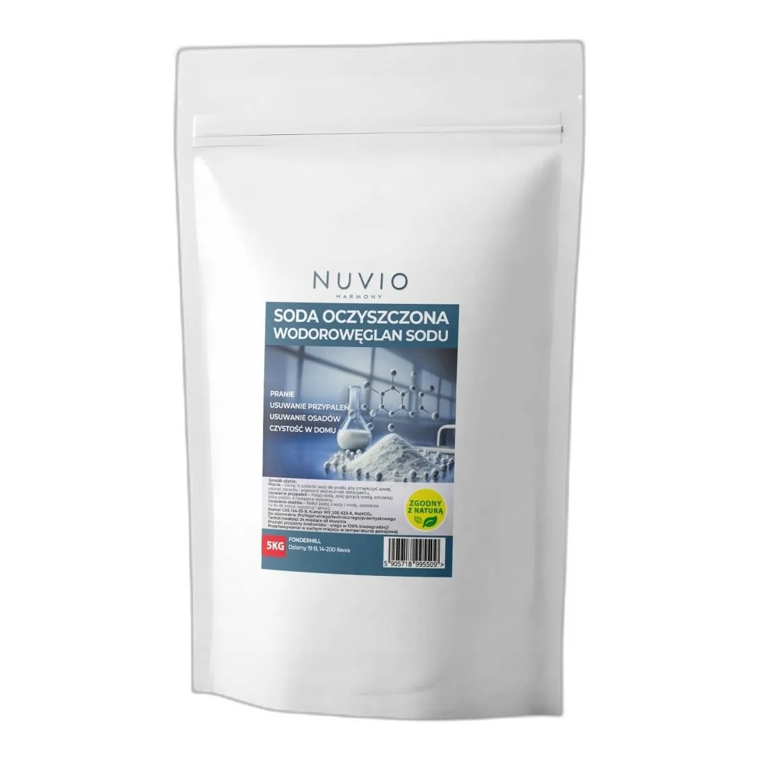 Wodorowęglan Sodu — CAS 144-55-8 — CHNaO3 — odczynnik chemiczny
